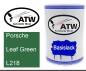 Preview: Porsche, Leaf Green, L218: 500ml Lackdose, von ATW Autoteile West.